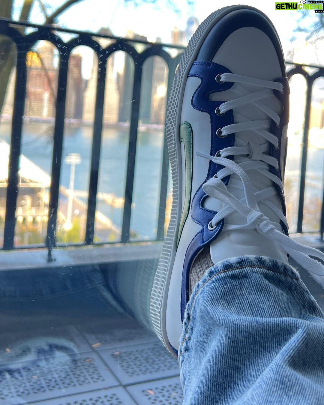 Paul Bettany Instagram - My new shoes from my lovely mate @pierrehardy @pierrehardyreal and @christopherturnier all over NYC