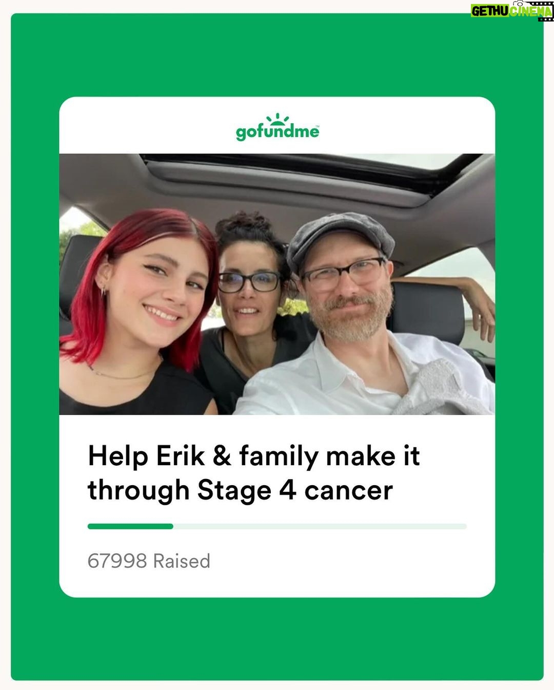 Paul Bettany Instagram - My dear friend and colleague Erik, who is an extraordinary man, has stage 4 cancer. If you are able please donate and help him fund the medical care he desperately needs. THE LINK IS IN MY BIO.