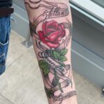Paul Bettany Instagram – It was amazing to see again this gentleman @paulbettany to bring his old tattoo back to life and add more love on it! 🌹🐝❤️

Thank you so much! 

#familytattoo #tattoo #love #ink #rose #bees #newyorkcity #fy #fyp #fyp #foryoupage #inked #tat #nyc New York City