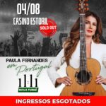 Paula Fernandes Instagram – SOLD OUT • Obrigada, Portugal! 🇵🇹 Ingressos para o show do dia 04/08, no Casino Estoril, esgotados.

Vocês me enchem de alegria e emoção! ❤️ 

#paulafernandesemportugal