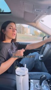 Paula Gonu Instagram - yo un poco a 2018 sí me iba eh @maquialvarezz me ha encantado tu reels y te he copiado