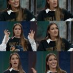 Paula Gonu Instagram - 1. mandándole los perfiles al @drblasgarcia a través de la tv 2. en el taxi “ayer” yendo a @laresistenciacero 3. un poco de michelangelo buonarroti en las manos de broncano 4. en el camerino más nervioso que una sepia antes de salir a plató 5. yo en 10min 6. gracias por los mensajes bonitos🫶🏽 las botas de asos 7. enamorada del maquillaje y pelo que me hizo @danielfortana 8. feliz de que esta vez no me quitaran el sofá 9. jiji jaja 10. smooth transition pa vosotros