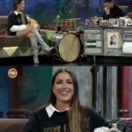 Paula Gonu Instagram - 1. mandándole los perfiles al @drblasgarcia a través de la tv 2. en el taxi “ayer” yendo a @laresistenciacero 3. un poco de michelangelo buonarroti en las manos de broncano 4. en el camerino más nervioso que una sepia antes de salir a plató 5. yo en 10min 6. gracias por los mensajes bonitos🫶🏽 las botas de asos 7. enamorada del maquillaje y pelo que me hizo @danielfortana 8. feliz de que esta vez no me quitaran el sofá 9. jiji jaja 10. smooth transition pa vosotros