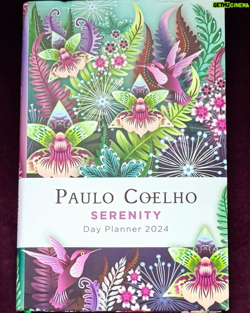 Paulo Coelho Instagram - "One needs serenity and elegance to take the most important steps in life. " Serenity 2024