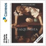 Paulo Coelho Instagram - Amanhã: lançamento de selo comemorativo de 35 anos de O Alquimista! 5 folhas = R$ 105 (€ 20 ou USD 22) Edição Limitada --> https://shopping.correios.com.br/wbm/store/script/wbm2400901p01.aspx?cd_company=ErZW8Dm9i54=&cd_product=8axOQoPQf0I=&cd_department=HdA1QoOfi/8=