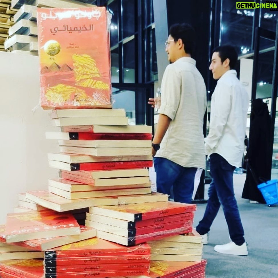 Paulo Coelho Instagram - Display of the Alchemist in Sharkiya Bookfair, currently taking place in KSA. Shakir