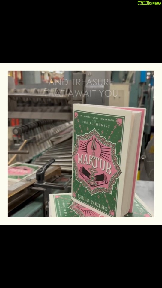 Paulo Coelho Instagram - So just relax. Let the Universe turn around you, and discover the joy of surprising yourself." --from Maktub. On sale March 5. Available now for preorder.
