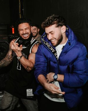 Pauly D. Instagram - @djpaulyd @adinross @g_eazy made for a truly special sold out night! 

#paulyd #adinross #geazy #dannilsenphotography #marqueenyc #djpaulyd #jerseyshore #adinrossclips