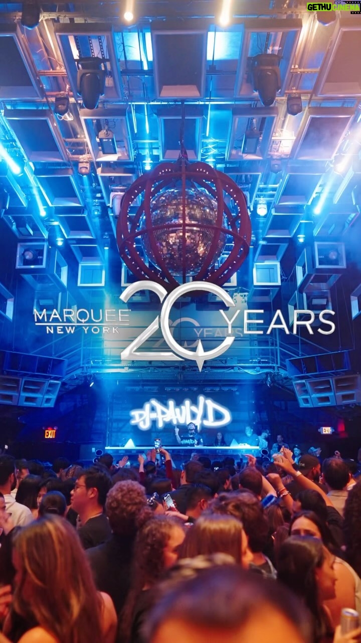 Pauly D. Instagram - 20TH ANNIVERSARY MQ @djpaulyd x @marqueeny Marquee New York
