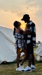 Pavani Reddy Instagram - 💕Summer sunset 💕 #camping #love ##sunset