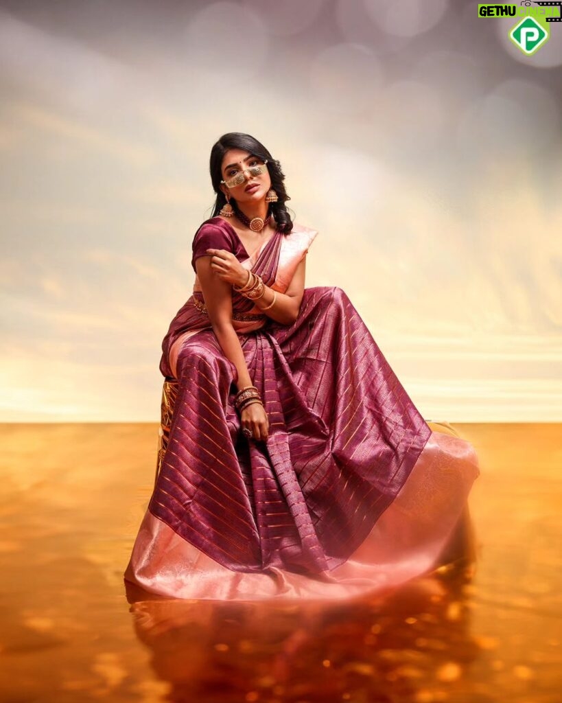 Pavithra Lakshmi Instagram - Pachaiyappas launches New wedding season collection ' Shades of Elagance ', the legacy of craftsmanship and heritage. The richness of the saree lies in the vibrant colour combo and use of finest zari that enchanes the overall allure. Explore legacy of Pachaiyappas silk world that are exquisitely curated for each festival and to celebrate your moments. . shop our most exquisite products from our website www.pachaiyappas.in #pachaiyappas #pachaiyappassarees #stylewithpachaiyappas #silksaree #puresilk #traditionalwear #sareelove #handloom #handloomsarees #sareesofindia #indianweaves #festive #style #fashionmodel #creativephotography #conceptart #textile #clothing #fashion #sareeofindia #sareefashion #instagood #picoftheday #modernshoot #silkofindia #wedding #bridalsarees
