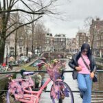Pavithra Lakshmi Instagram - Left a piece of my heart in Ams🫶🏻 P.C @sneha.manivasagam ♥️😘 Amsterdam, Netherlands