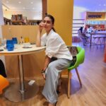 Pavitra Punia Instagram - Coffee ☕️ meet with team Aesthetics Drop #ootd @dior ma bag Ring @gucci A vintage pure silver titan watch is the cherry here 💋🤍 #pavitrapunia #pavitraa #pavitra #pavitraapuniya