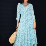 Pavitra Punia Instagram - Series no 3 This lovey single piece from #meghmalhar is a combination of ethnic and indo-western. Paired with silp on heels of same family of colors. A lovey jute bag from #smitam to give the comfortable blooming flowing beach vibes too. Outfit from @meghmalhaar_ Outfit PR @oakpinionpr Bag from @smitamlifestyle Heels - straight from my closet. Oxidised choker - straight from my closet.