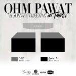 Pawat Chittsawangdee Instagram - We‘re thrilled to announce that Ohm Pawat’s first-ever solo fan meeting in Taipei is here! Don‘t miss out on this amazing opportunity to meet your favorite star! 【Ohm Pawat 1st Solo Fan Meeting in Taipei】 Date/Time: February 24, 2024 at 6:00pm (GMT+8) Venue: Hanaspace - 花漾展演空間 Ticketing Platform: https://kktix.com Ticketing Starts On: December 28, 2023 at 1:00pm (GMT+8) 好消息，我們很高興地宣布 Ohm Pawat 即將在台北舉辦首次個人粉絲見面會！不要錯過這個與您最喜愛的明星見面的絕佳機會！ 【Ohm Pawat 台北首次個人粉絲見面會】 日期/時間：2024 年 2 月 24 日下午 6:00（GMT+8） 地點：Hanaspace - 花漾展演空間 票務平台：https://kktix.com 售票開始時間：2023年12月28日下午1:00（GMT+8） มาแล้ว! งานแฟนมีตครั้งแรกของ Ohm Pawat ในไทเป! อย่าพลาดโอกาสสุดพิเศษในการพบกับดาราคนโปรดที่คุณชื่นชอบ! 【Ohm Pawat 1st Solo Fan Meeting in Taipei】 วันที่: 24 กุมภาพันธ์ พ.ศ. 2567 เวลา 18:00 น. (GMT+8) สถานที่: Hanaspace - 花漾展演空間 แพลตฟอร์มการจองบัตร: https://kktix.com เริ่มจองบัตรได้ตั้งแต่: 28 ธันวาคม พ.ศ. 2566 เวลา 13:00 น. (GMT+8) #OhmPawat1stFMinTaipei #ohmpawat #GMMTV #BeVMAD