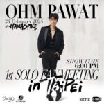 Pawat Chittsawangdee Instagram - We‘re thrilled to announce that Ohm Pawat’s first-ever solo fan meeting in Taipei is here! Don‘t miss out on this amazing opportunity to meet your favorite star! 【Ohm Pawat 1st Solo Fan Meeting in Taipei】 Date/Time: February 24, 2024 at 6:00pm (GMT+8) Venue: Hanaspace - 花漾展演空間 Ticketing Platform: https://kktix.com Ticketing Starts On: December 28, 2023 at 1:00pm (GMT+8) 好消息，我們很高興地宣布 Ohm Pawat 即將在台北舉辦首次個人粉絲見面會！不要錯過這個與您最喜愛的明星見面的絕佳機會！ 【Ohm Pawat 台北首次個人粉絲見面會】 日期/時間：2024 年 2 月 24 日下午 6:00（GMT+8） 地點：Hanaspace - 花漾展演空間 票務平台：https://kktix.com 售票開始時間：2023年12月28日下午1:00（GMT+8） มาแล้ว! งานแฟนมีตครั้งแรกของ Ohm Pawat ในไทเป! อย่าพลาดโอกาสสุดพิเศษในการพบกับดาราคนโปรดที่คุณชื่นชอบ! 【Ohm Pawat 1st Solo Fan Meeting in Taipei】 วันที่: 24 กุมภาพันธ์ พ.ศ. 2567 เวลา 18:00 น. (GMT+8) สถานที่: Hanaspace - 花漾展演空間 แพลตฟอร์มการจองบัตร: https://kktix.com เริ่มจองบัตรได้ตั้งแต่: 28 ธันวาคม พ.ศ. 2566 เวลา 13:00 น. (GMT+8) #OhmPawat1stFMinTaipei #ohmpawat #GMMTV #BeVMAD