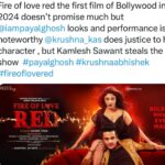 Payal Ghosh Instagram - Review of #fireoflovered 🙏🏻💓 #payalghosh 🖤🖤