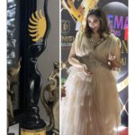 Payal Ghosh Instagram – Thanks @ffanawards for sending me the award, I couldn’t receive it by myself that day, as I had other events to attend, but really grateful for the appreciation 🖤 #onemoretothekitty #award #grateful #love @ekujain11 
@dwaparpromoters #payalghosh Celebration Sports CLUB