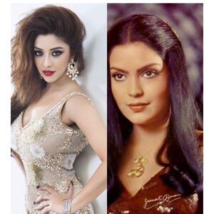 Payal Ghosh Instagram - Have been offered a character inspired by Zeenat Amanji” Vibe by @rajeevcreations for his next  shaque - the doubt and I am going to leave no stone unturned to bring in my absolute best to portray it with conviction. After all it’s inspired by this living legend Zeenat Aman ji and also looking forward for the recreation of #dummarodum 🖤🖤 #payalghosh #shaquethedoubt
