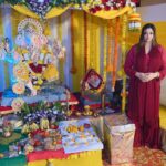 Payal Ghosh Instagram - Happy Ganesh Chaturthi Everyone ❤️🙏🏻 #ganapatibappamorya #ganapati #love #payalghosh Mumbai, Maharashtra