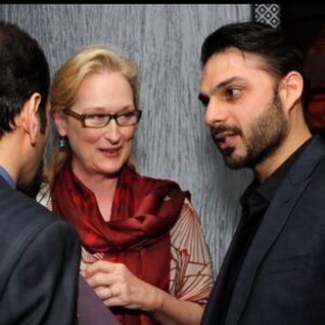 Payman Maadi Instagram - با اقاى اصغر فرهادى و خانم مريل استريپ#throwbackintime #asgharfarhadi #merylstreep