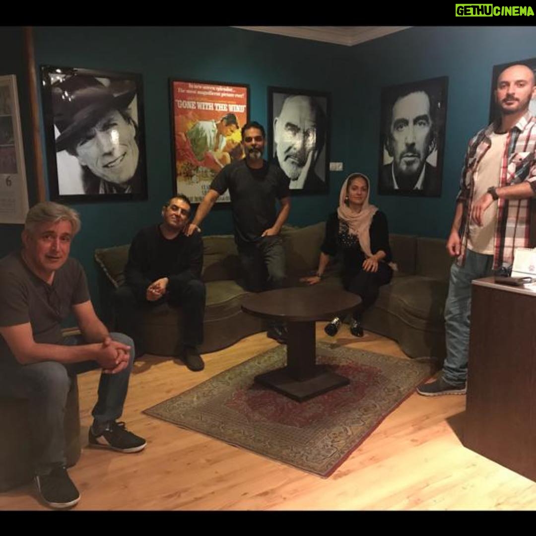 Payman Maadi Instagram - صداگذاري فيلم ناگهان درخت با صفى و ايرج و نعيم و مهناز#adr #postproduction #comingsoon#