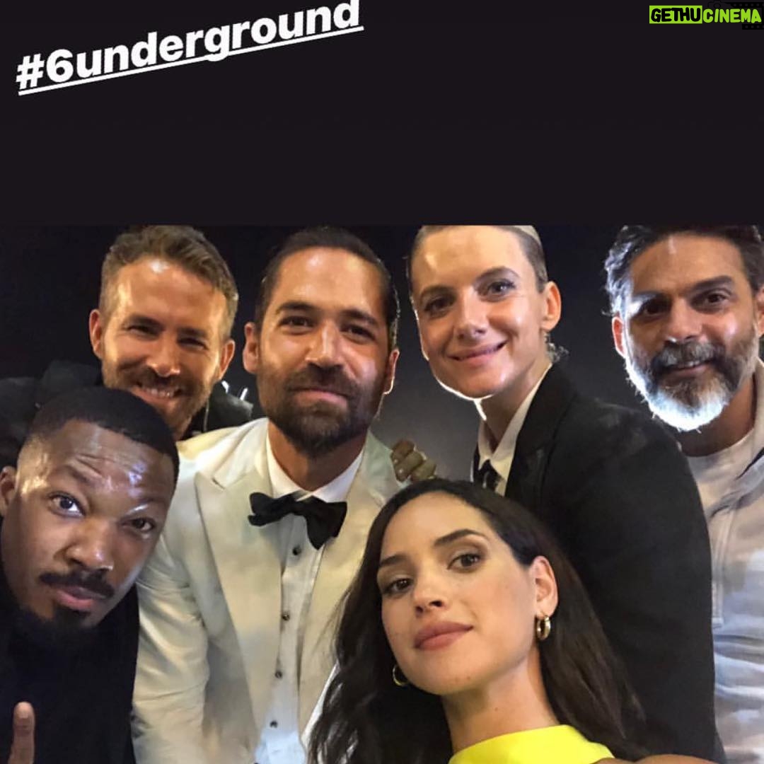 Payman Maadi Instagram - With the loveliest cast#6underground #behindthescenes