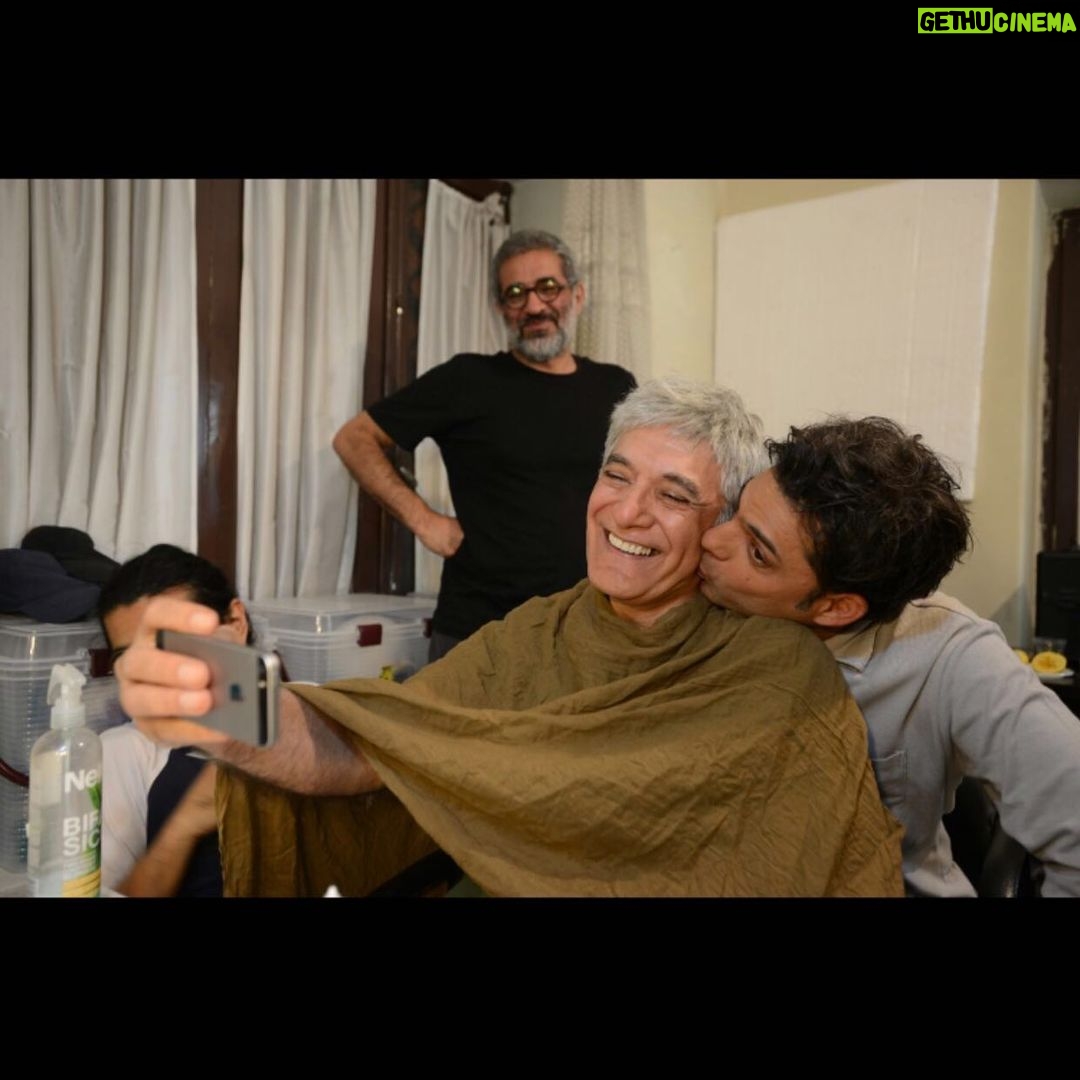 Payman Maadi Instagram - تولدتونمبارک جناب کلاری عزیز💙#mahmoudkalari #dop #happybirthday#bombalovestory