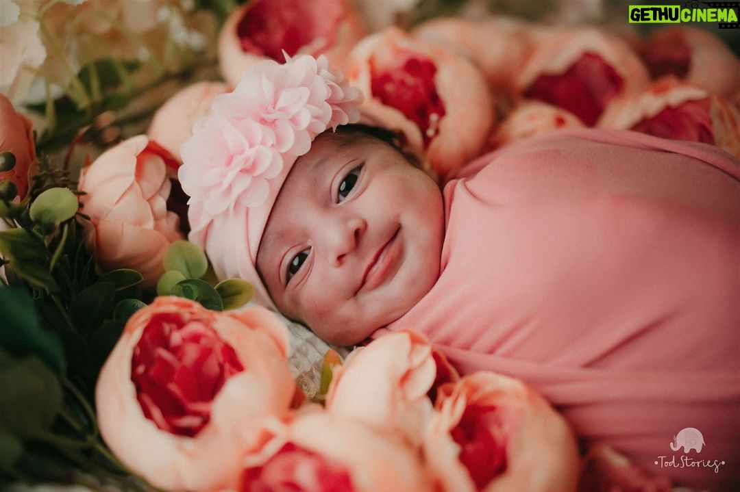 Pearle Maaney Instagram - Nitara … say 🧀 cheese 😋 #13daysOldbaby . . Click @todstories