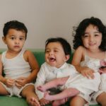 Pearle Maaney Instagram - Reign 🧸 Kai 🧸 Nila 🧸 Nitara 🧸 My favourite Picture of 2024… Because this picture holds all the pieces of my heart…. We waited for this pic and visualised it so many times And it’s just perfect. @rachel_maaney @rubenbijy @srinish_aravind ,would you have believed if someone told you 3 years ago that we would have such tiny humans ruling our lives ? Well we Are living that life now and Im sure they are they greatest treasure we ever had ❤️🧿 . . 📸 @todstories