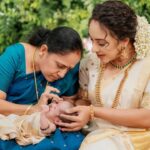 Pearle Maaney Instagram – When the whole family came together to celebrate 🥰
.

Click @sainu_whiteline @_whiteline_photography_ 
Decor @thegreindale 
MUA and Jewellery @sajithandsujith 
Styled by @sabarinathk_ 
Saree @kasavukada_1985 
Nila wearing @sabarinathk_ 
Saree draping @drapewithkp