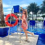 Pelin Karahan Instagram - 🌴🧡🍋🦞🌊🐠🛟 Abu Dhabi 🫶🏻 Rixos Marina Abu Dhabi