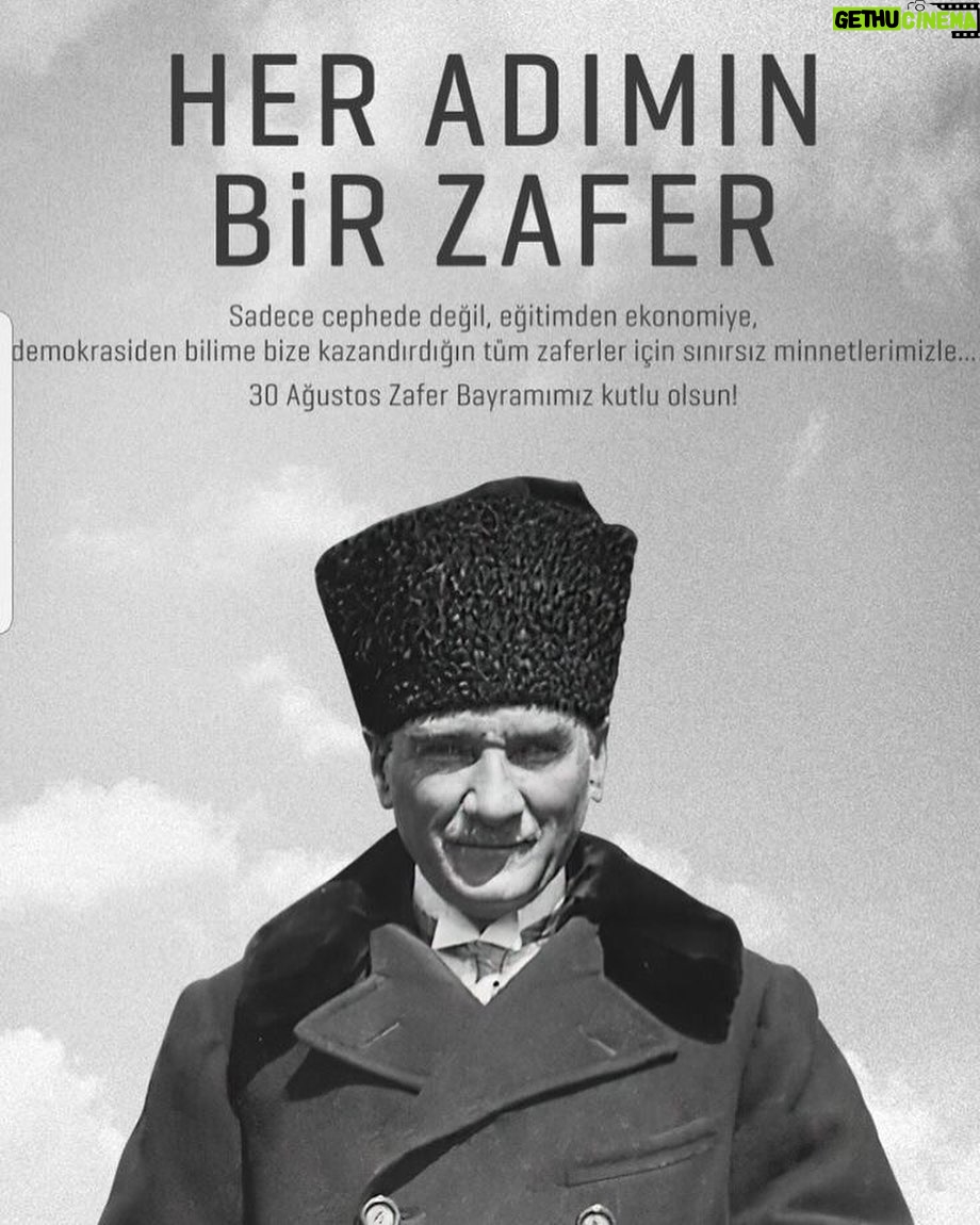 Pelin Karahan Instagram - 30 Ağustos Zafer Bayramımız kutlu olsun! 🇹🇷🇹🇷🇹🇷 #30ağustoszaferbayramı #mustafakemalatatürk