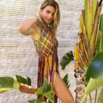 Pelin Karahan Instagram - 🌴💜💛