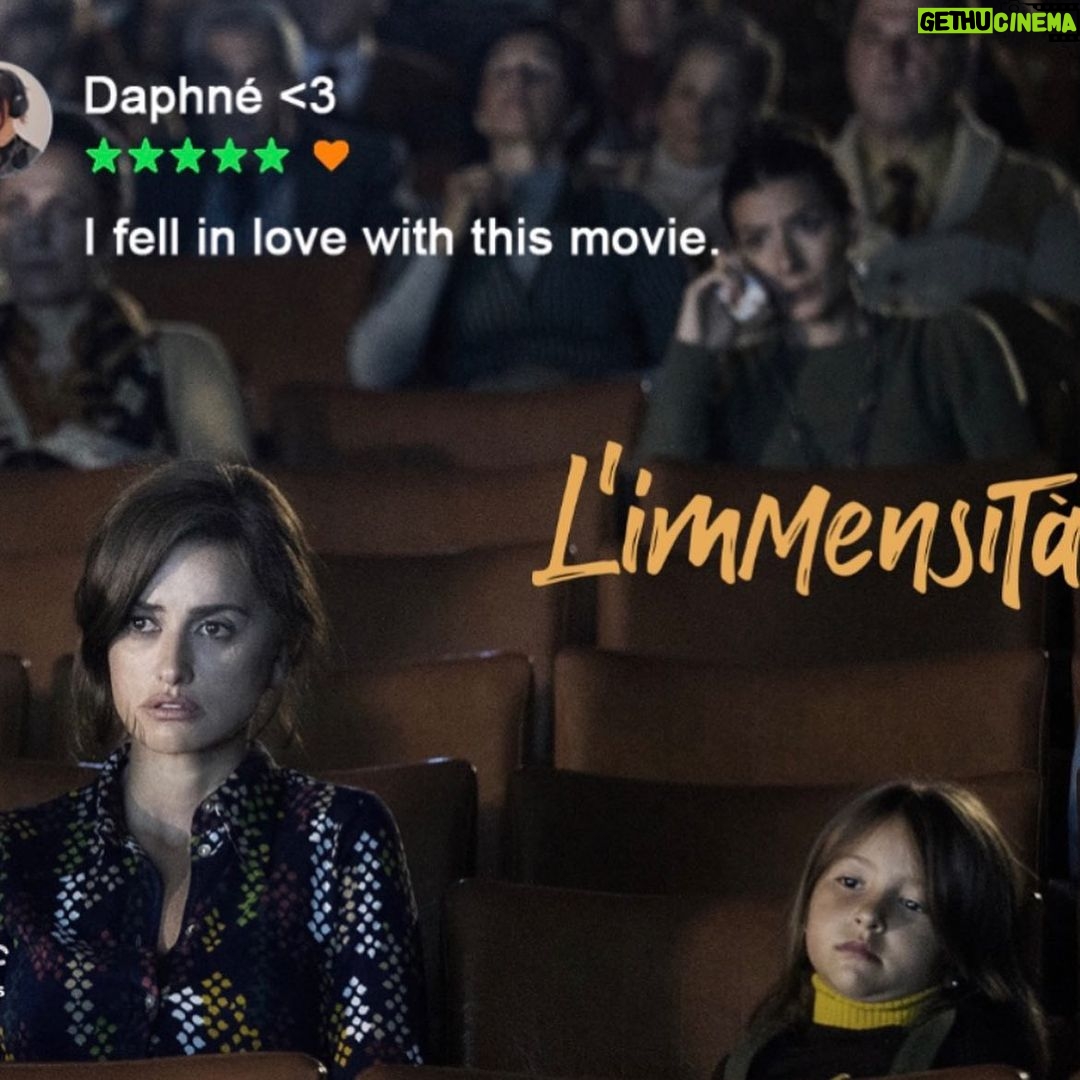 Penélope Cruz Instagram - L’IMMENSITA #nowplaying in theaters. @emanuelecrialese