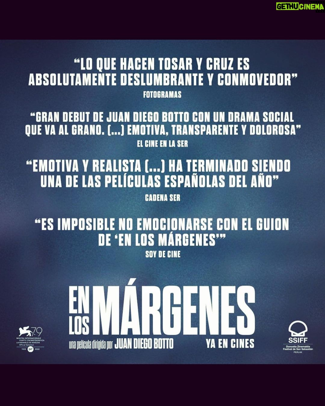 Penélope Cruz Instagram - 😍 #enlosmárgenes