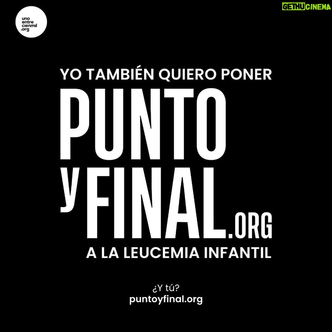 Penélope Cruz Instagram - #Repost @unoentrecienmil ・・・ Todos queremos acabar con esta enfermedad. Y entre todos podemos impulsar la investigación para hacerlo realidad. Pongámosle un #PuntoyFinal a la leucemia infantil. Entra en www.puntoyfinal.org y suma tu nombre a la petición de más investigación.