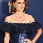 Penélope Cruz Instagram - Saturday night at the SAG awards. So grateful for my FERRARI nomination 💕Thank you!! And congratulations to all the winners and nominees! @sagaftrafound @sagawards @chanelofficial @pabloidbeauty @maryphillips