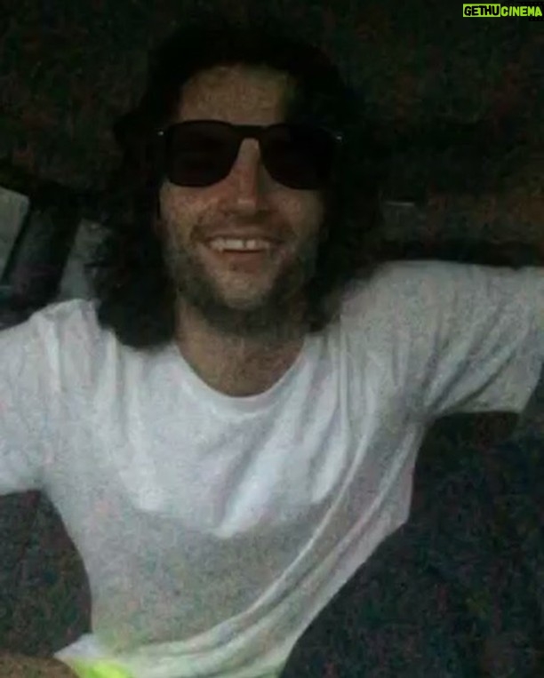 Penn Badgley Instagram - Whoaaaa US tour van
