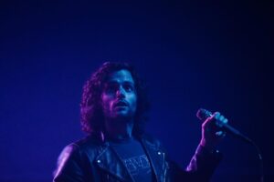 Penn Badgley Instagram - mothxr.com for all tour dates (photo by @deshaunicus )