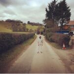 Penn Badgley Instagram – U.K. Hillside