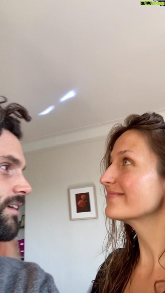 Penn Badgley Instagram - I invited @domino_kirke_badgley on @podcrushed and I think she only agreed bc we’re married, but she nailed it anyway. She came through with her usual lovely effervescence and uncanny emotional intelligence, bringing brains & heart to everything we do. Thank you baby I love you—oh! She also tells a really long story about how we met and totally undersells her initial feelings for me, which I’m fine with 🥹