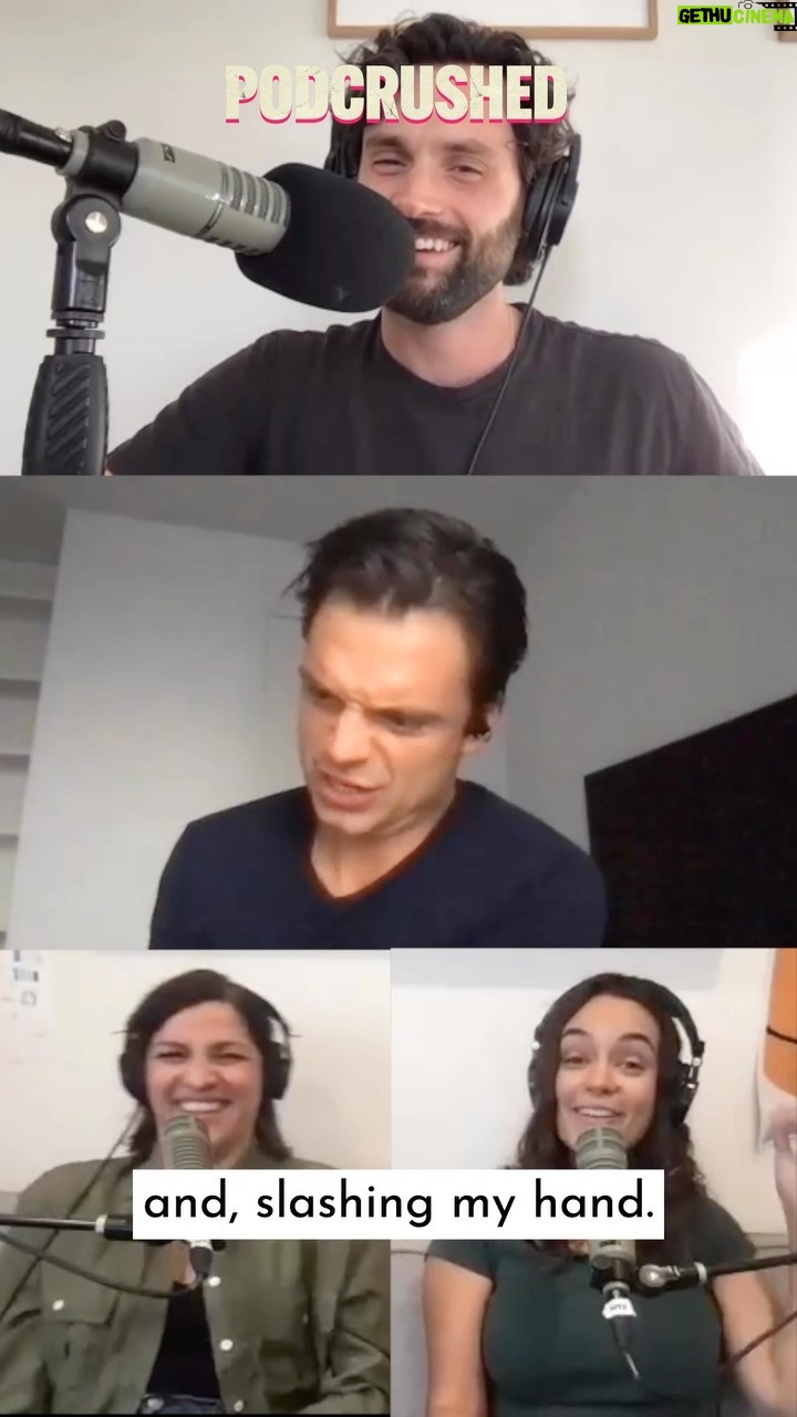 Penn Badgley Instagram - @imsebastianstan TY for being a good sport while my co-hosts @nnnava @scribbledbysophie flagrantly misquoted you
