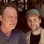 Penn Badgley Instagram – @rainnwilson interviewed me on @bahaiblog podcast (link in bio) about my journey towards the Bahá’í Faith and an exploration of its teachings. We open with a real banger about fame & anxiety, touch on race & social media, and manage to keep things constructive, I hope. If you’re listening and find anything about the Bahá’í writings interesting, or have any questions, please use Bahai.org as a resource. 
.
.
Two disclaimers: let me get ahead of you and acknowledge that 1) yes, I’m wearing a hat, and 2) beware that whenever I say “I’ll try not to be too tangential,” there is a massive tangent ahead.