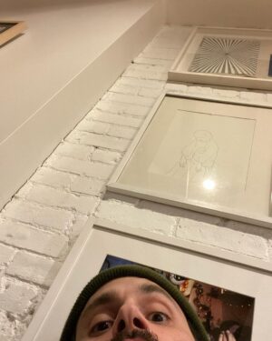 Penn Badgley Instagram - 1) checking in to see if it will help bring attn to my stories bc #RemainInMexico was blocked! Huge win for people seeking asylum in the US, see @tahirihjustice for more info. 2) no worse angle for a mustache can be found, but 3) you can see my friends’ artwork @mr.luke_temple and @sky_gl in the top corner