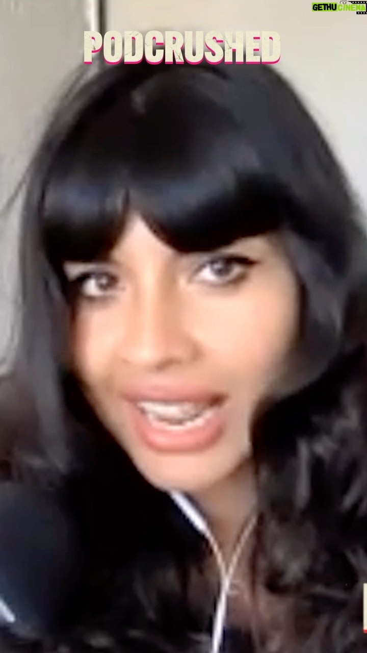 Penn Badgley Instagram - I WAS TRYING TO ASK A VERY SENSITIVE QUESTION JAMEELA // @jameelajamil on @podcrushed out now