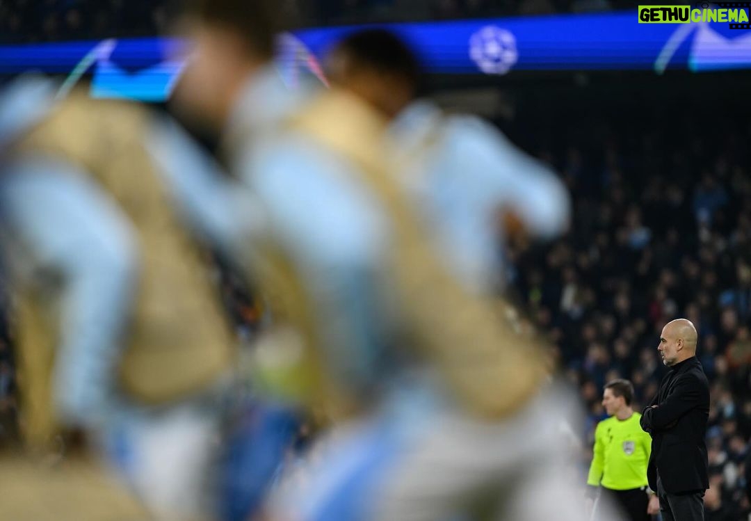 Pep Guardiola Instagram - #championsleague last 16 2nd leg @mancity 3-1 @fc_kobenhavn (6-2 on aggregate) #ucl #mancity