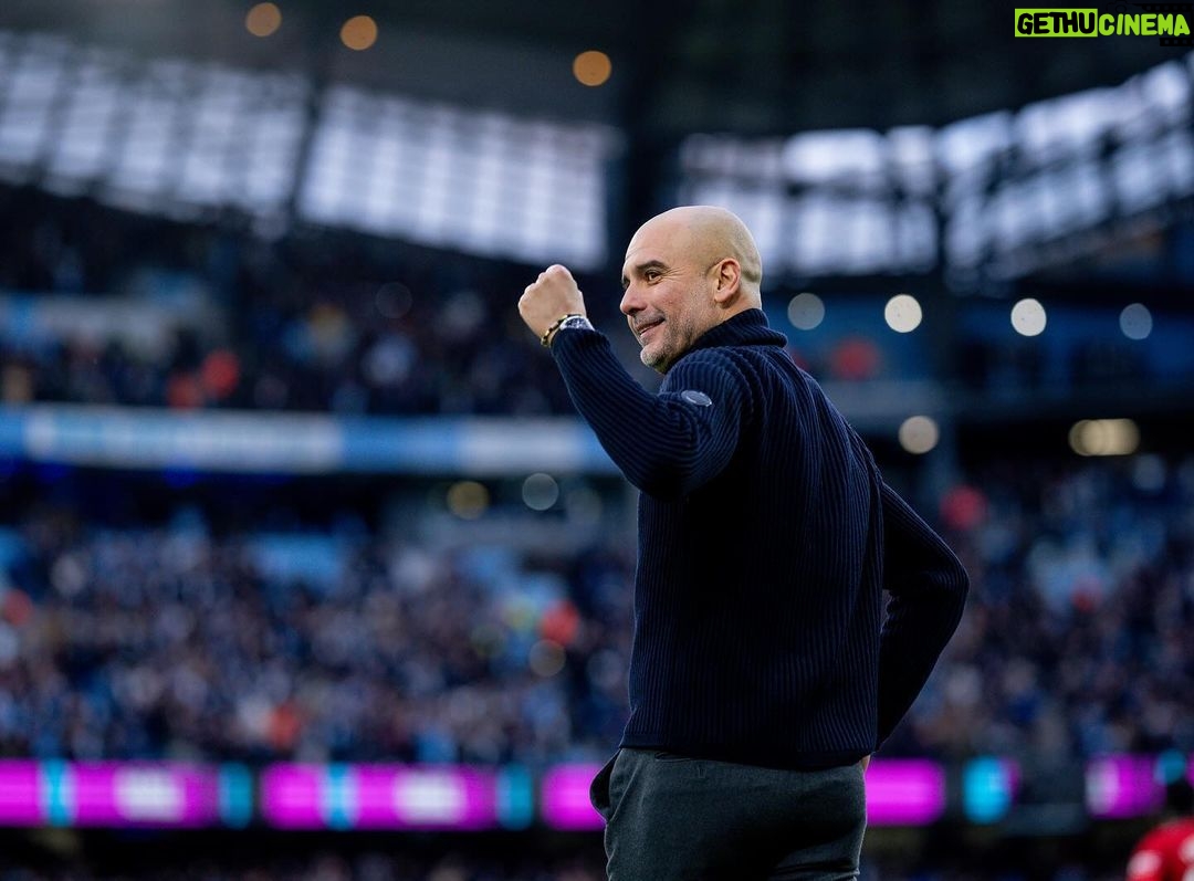 Pep Guardiola Instagram - #premierleague (27) @mancity 3-1 @manchesterunited #mcimun #mancity