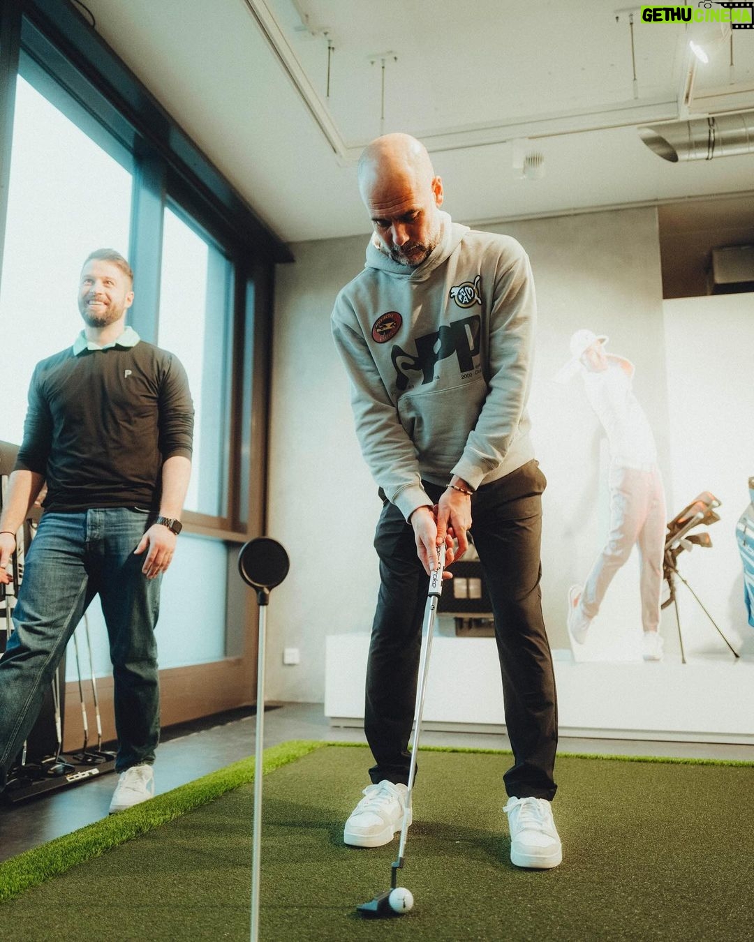 Pep Guardiola Instagram - Gran dia amb la família @puma a les seves oficines centrals a Alemanya