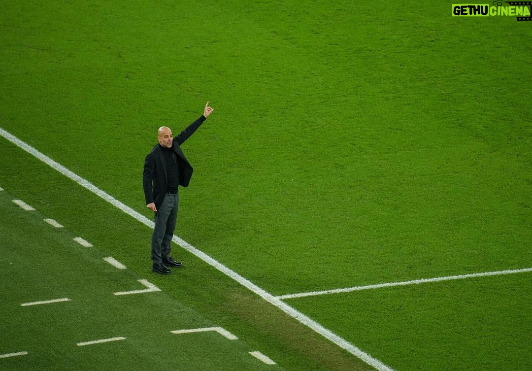 Pep Guardiola Instagram - #championsleague last 16 2nd leg @mancity 3-1 @fc_kobenhavn (6-2 on aggregate) #ucl #mancity